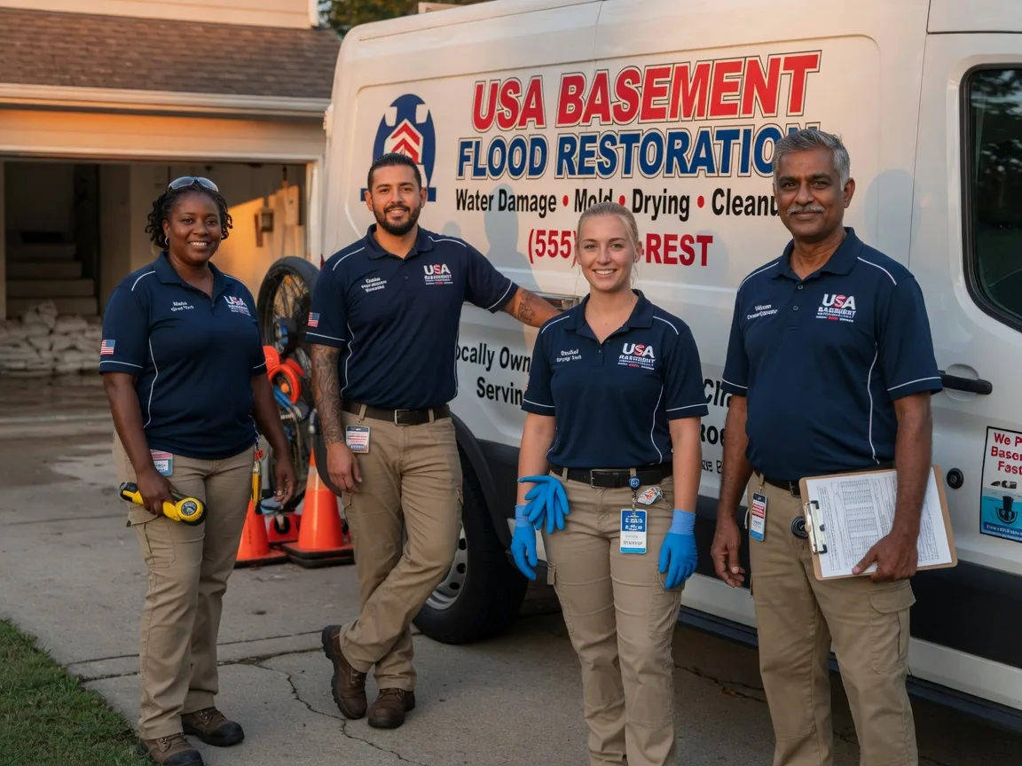 Basement Flood Cleanup company in Manderson, SD